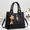 Shoulder Bag Solid Color Niche Design Casual Handbag Autumn Simple Texture Versatile Commuter Bag