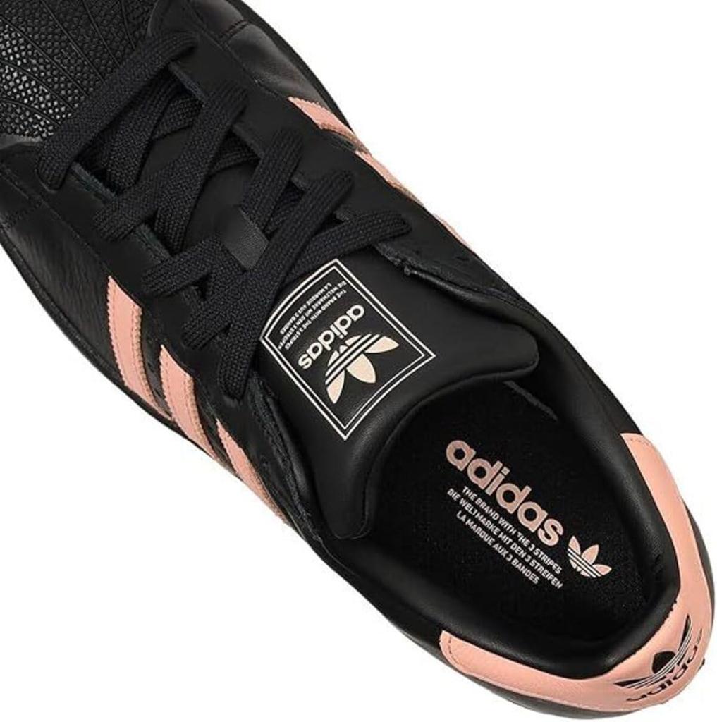 Adidas Superstar II Core Size W, Black/Light Pink, JH7072, 25.0cm