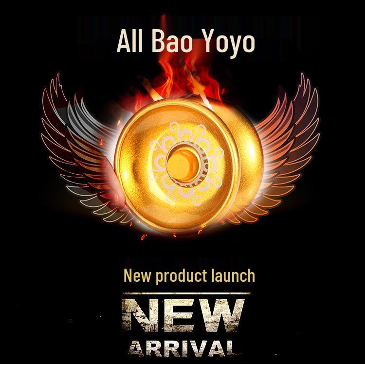 Z6645 High-Performance Extreme Speed Cool Alloy Yo-Yo for Kids - Hot-Selling Street Stall Toy