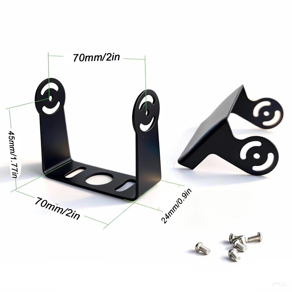 

QXNY Metal Backup Camera Bracket Car Backup Rear View Camera Mounting Kit for Truck Trailer/Bus/Van/Pickup/RV/Lorry
