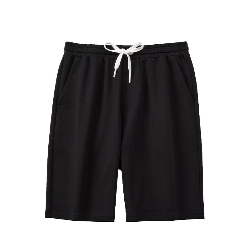 HLA Air7 Men s Cotton-Feel Elastic Lounge Shorts XL