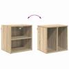 Hanging Cabinet Sonoma Oak 40 x 29.5 x 40 cm Particle Board