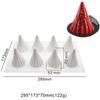 Mixed Styles Christmas Tree Series Chocolate Silicone Mold Santa Baking Set Cake Biscuit Jelly Mold Party Festival Candle Decor