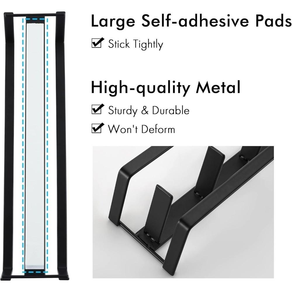 Punch-free Design Coffee Capsule Rack Slide Rail Wall-mounted Rack  Home Coffee Station