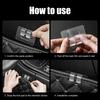 Car Floor Mat Clips Self Adhesive Invisible Non-Slip Carpet Clips Universal Mat Fasteners For Prevent Displacement Portable