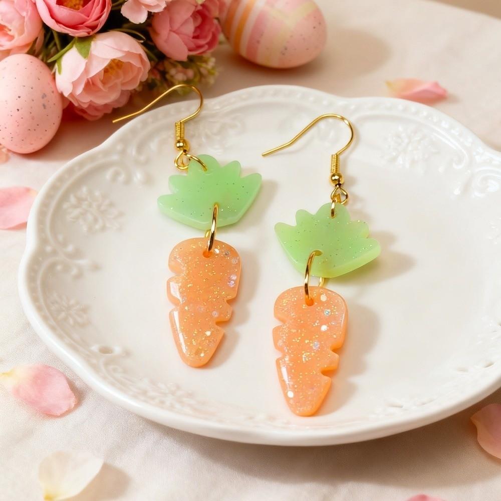 Non-stick Easter Silicone Mold Non-toxic Jewelry Mould Earring Casting Mould  Resin Casting