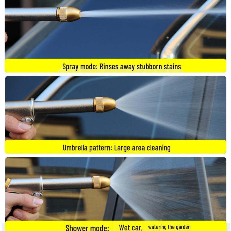 High-Pressure Alloy Nozzle Garden Hose & Car Wash Gun