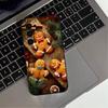 Cute G-Gingerbread M-man Phone Case For Samsung S25,S24,S21,S22,S23,S30,Ultra,S20,Plus,Fe,Lite,Note,10,9,5G Black Cover