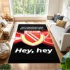 Fc Energie Cottbus Floor Rug Office Rug Perfect for Entryway Balcony Foyer Dining Room Antislip Carpet Anime Office Decor Birthday Christmas Gift