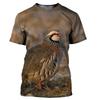 Camiseta Camuflaje Animal Caza Infantil Verano Niños Cuello Redondo Camisetas Moda Tops Camisetas Camiseta Infantil Exterior