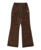Women'S Club Velvet Bootcut Pants - Brown
