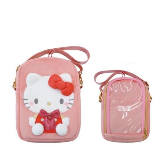 

Morimoto Sangyo Плюшевий Sanrio Hello H27 x Ш21 x Г5см Пенал, Боа, Кітті, RM-8153,