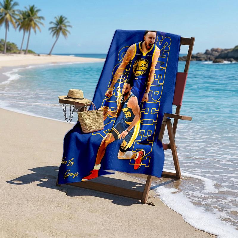 Curry Fashion Beach Towel: Ideal for Summer Adventures Soft, absorbent and quick drying suitable for swimming and bathing