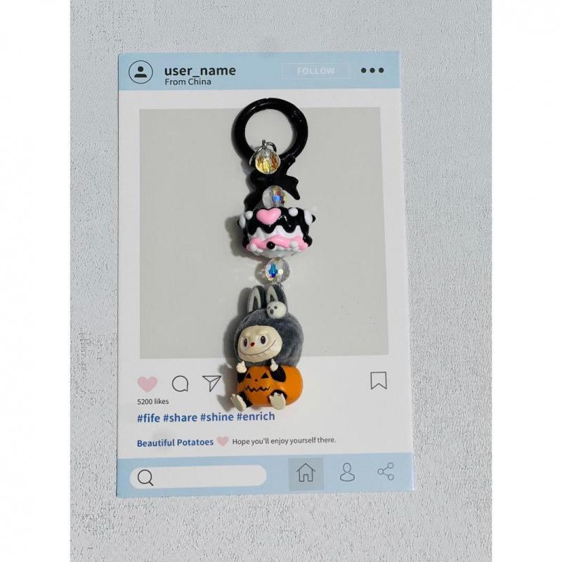 Halloween Bag Hanging Keychain Mobile Phone Pendant Chain Halloween