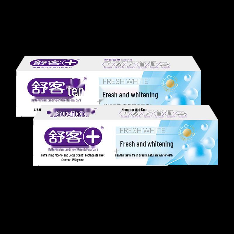 

Sakol Fresh Whitening Toothpaste - Refreshing Mint (2 x 185g)