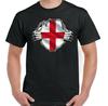 ENGLAND T-SHIRT Flag Football Rugby St. Georgs-Tag Englisches Cricket-Kit Fitnessstudio-Oberteil