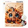 Halloween Pearl Painting Kit Pumpkin Sunflower Fall Harvest Handmade DIY Home Decoration Painting