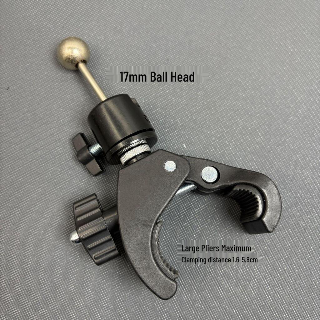 Tripod Mobile Phone Holder & Clip for Bicycle/Scooter - Camera Accessory Clamp