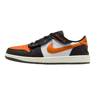 Air 1 Low FlyEase Shattered Backboard Sneakers da Uomo Arancione Nero Bianco DM1206-081