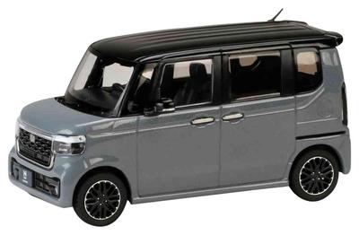 HJ43 Honda CUSTOM Slate Gray Pearl Black Fertigprodukt 1/43 N-BOX &