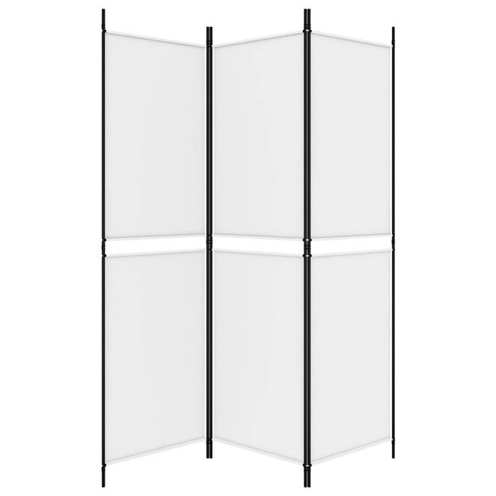 VidaXL Cloison de Séparation 3 Panneaux Séparateur de Pièce Pliable Diviseur Écran d'Intimité Paravent Décoration Salon 350210