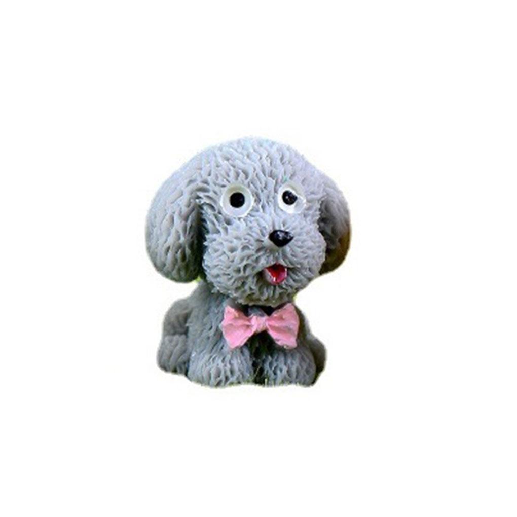 Decorations Dog Teddy Cutely Resin Miniatures Ornaments Toys Landscape Bedroom Animal Making Creatively Home Garden