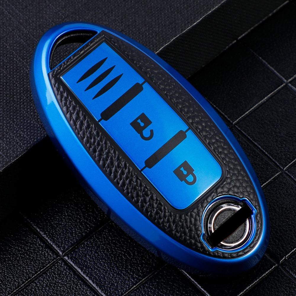 Soft Silicone Car Key Cover for Nissan Tiida Sylphy Teana Durable Protective Key Case