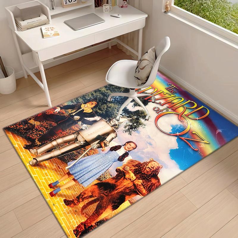 1PC The Wizard of Oz Rug - Home Decoration Carpet For Living Room Bedroom Flooring Computer Chair Area Rug