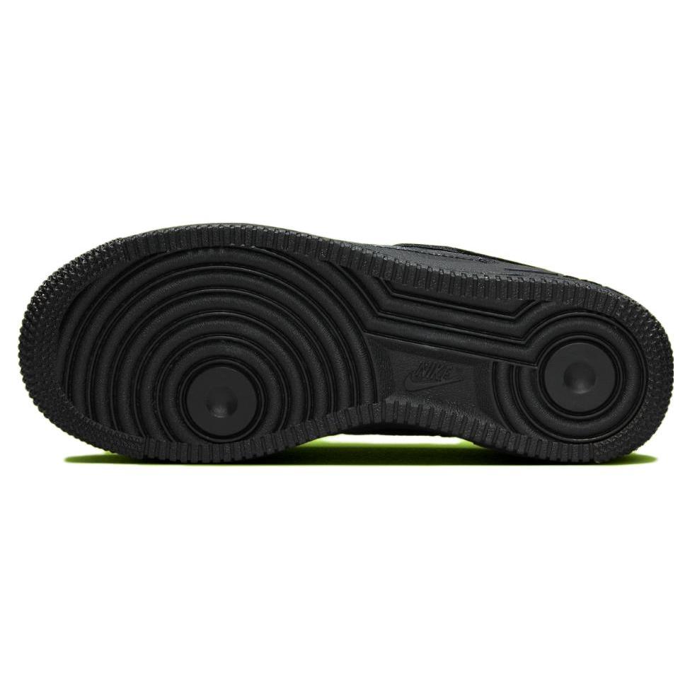 New Nike Air Force 1 Low Black Volt GS FV7020-001