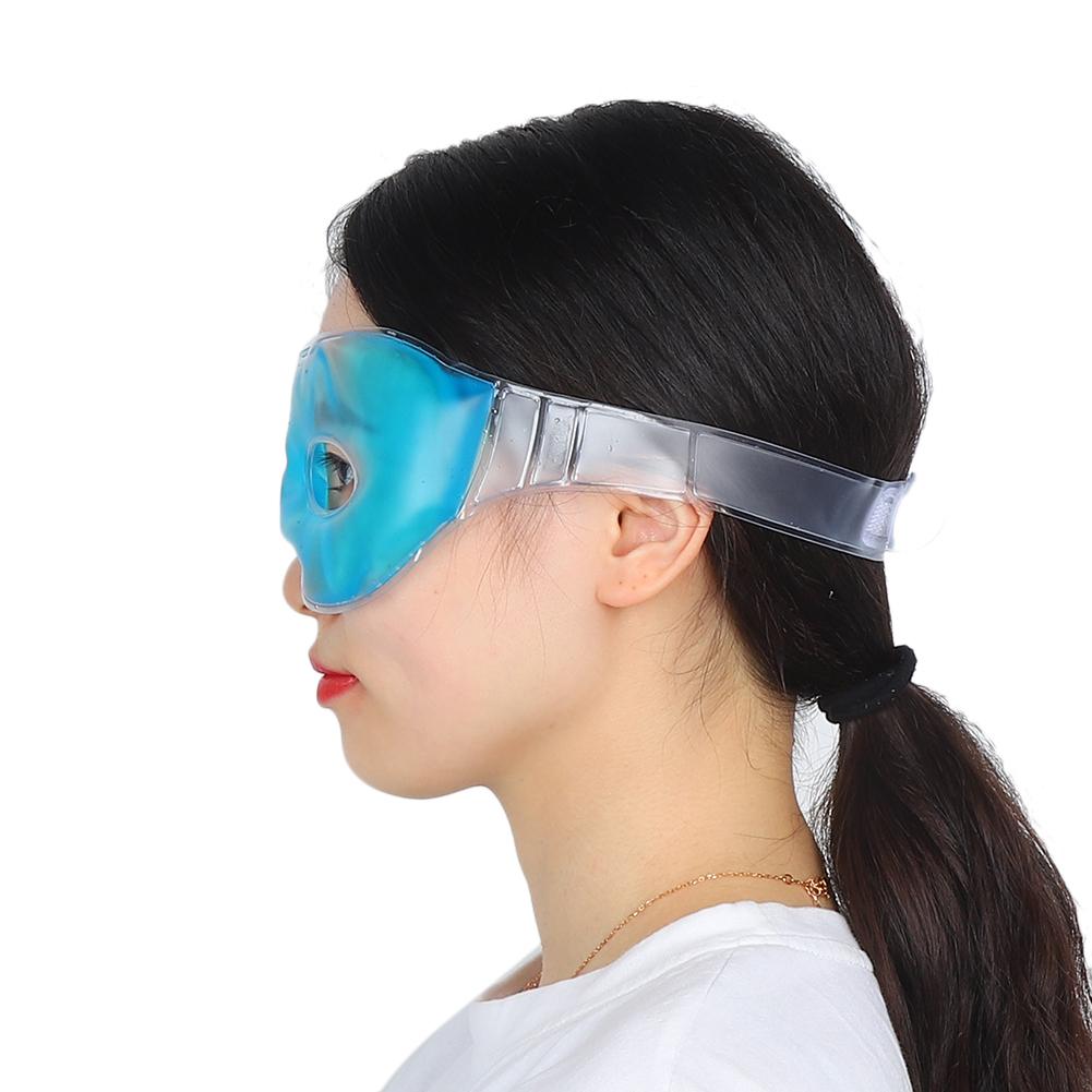 Reusable Anti Fatigue Dark Circles Cold & Hot Compress Sleeping Eye Mask Ice Cooling Eye Mask