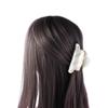 Colorful Cloud Acetic Hair Claw Rainbow Rainbow Hair Clip Elegant Stripe Shark Clip  Lady/Girls