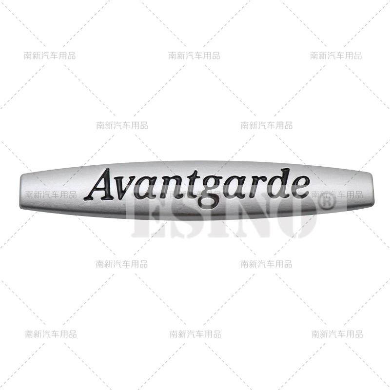 Car Styling Universal Design 3D Grand Edition Elegance Avantgarde Metal Car Body Fender Trunk Zinc Alloy Adhesive Badge Emblem