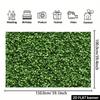 2D Artificial Green Foliage Wall Backdrop for Nature Lover and Content Creation