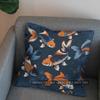 2D Colorful Fish Pattern Decorative Pillow Cover Pattern Cushion Cover Suitable For Sofa Bedroom Car Pillow Cover