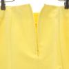 Celine Made In France Midi Length Pleated Skirt 36 Yellow Women Used