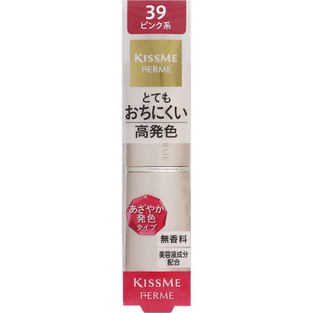 

Kiss Me Ferm Proof Shiny Rouge 39 Розовый 3,8 г