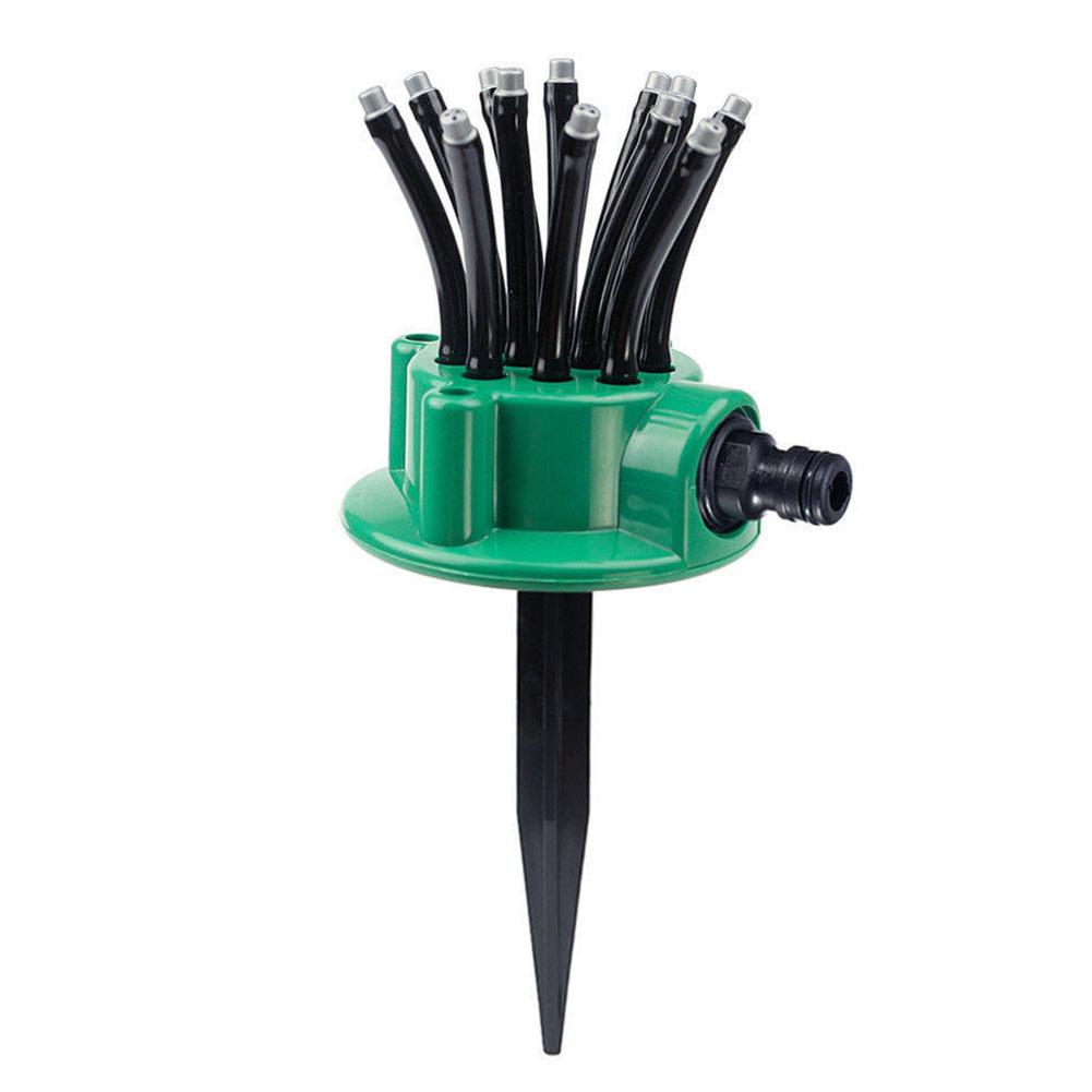 Зеленый Автоматический Многоструйный Садовый Газонный Дождеватель 360 Градусов green #1