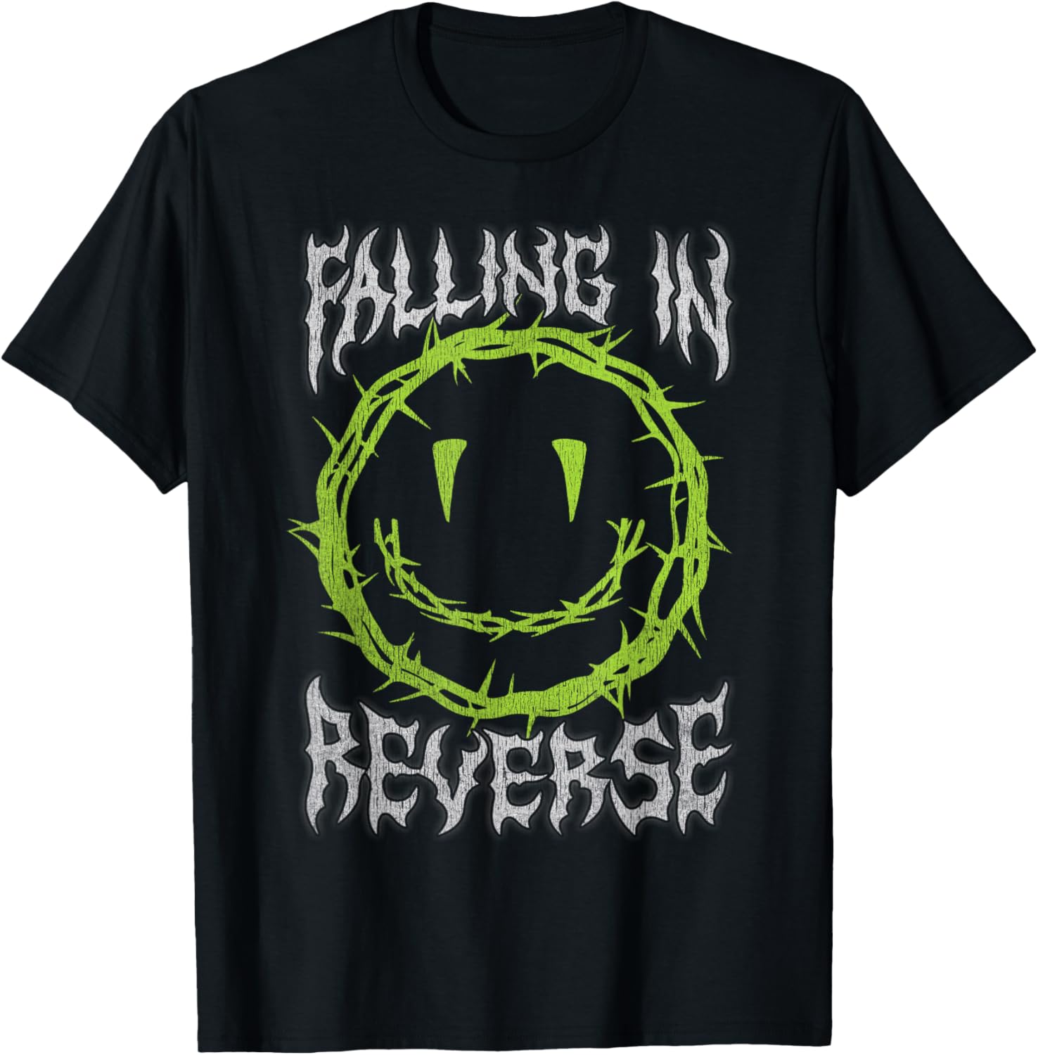 Falling in Reverse Smiley Thorns T-Shirt S разноцветный