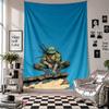 Wall TapestryTeenage Mutant Ninja Turtles Art Hanging Cloth Decorative Background Cover for Room Decoration