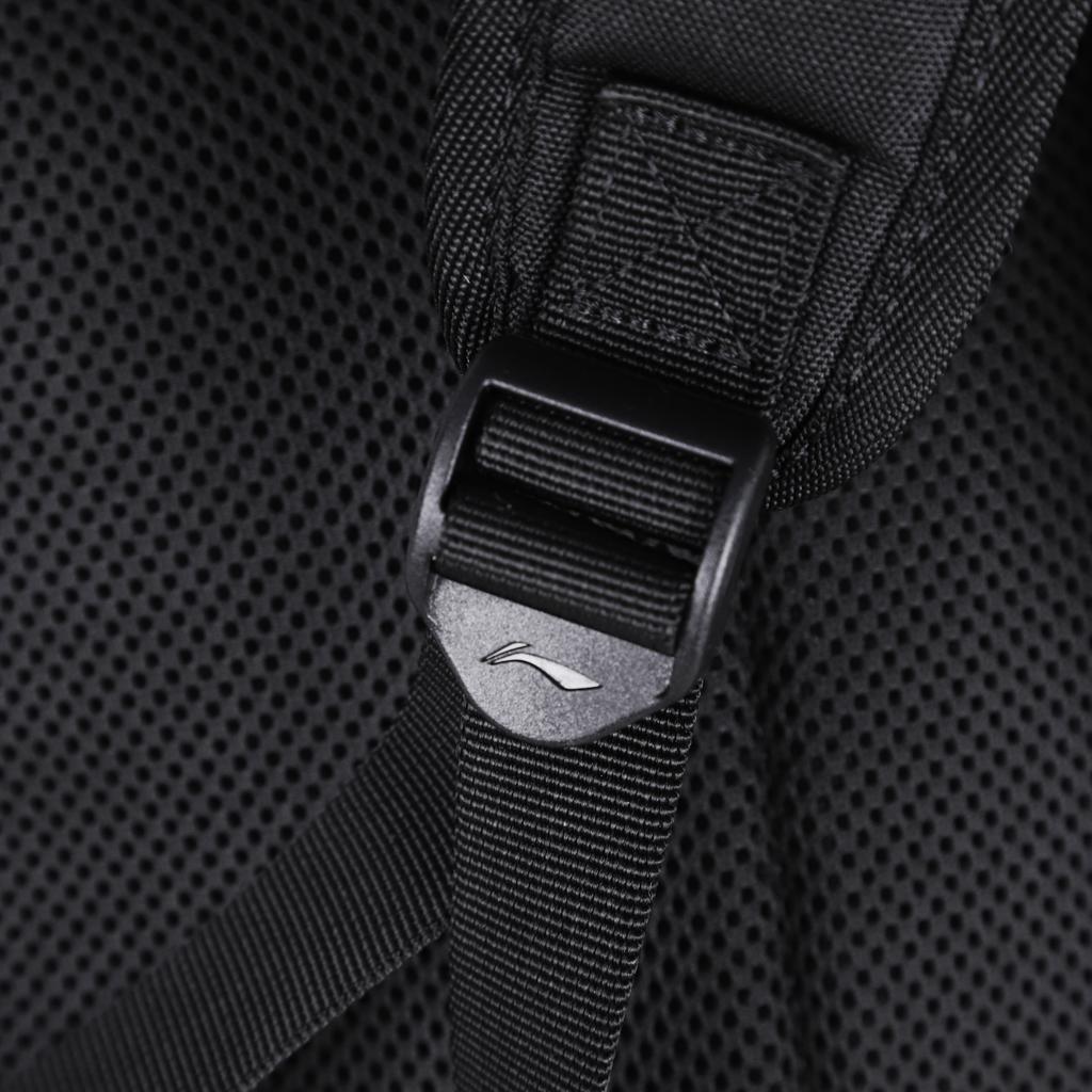Li Ning Polyester Backpack Regular Unisex Standard Black ABSV485-1A13