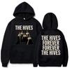The Hives Forever Album 2025 Hoodies Herbst Warm Herren Damen Sweatshirt Langarm Lässig Kapuzenpullover Unisex Streetwear