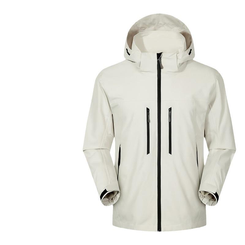 Unisex Winddichte & Wasserdichte Outdoor-Jacke zum Wandern & Bergsteigen