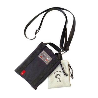 Snoopy IP.Lanyard.PEANUTS-8K Handy Umhängetasche Schwarz Rootote