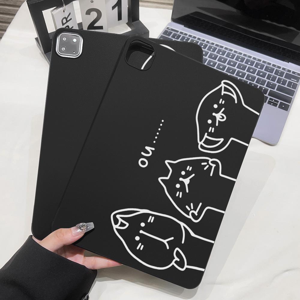 Funny cat for Apple iPad 10.5 inch protective case Xiaomi Pad 6 soft case Samsung Tab S7 light and thin