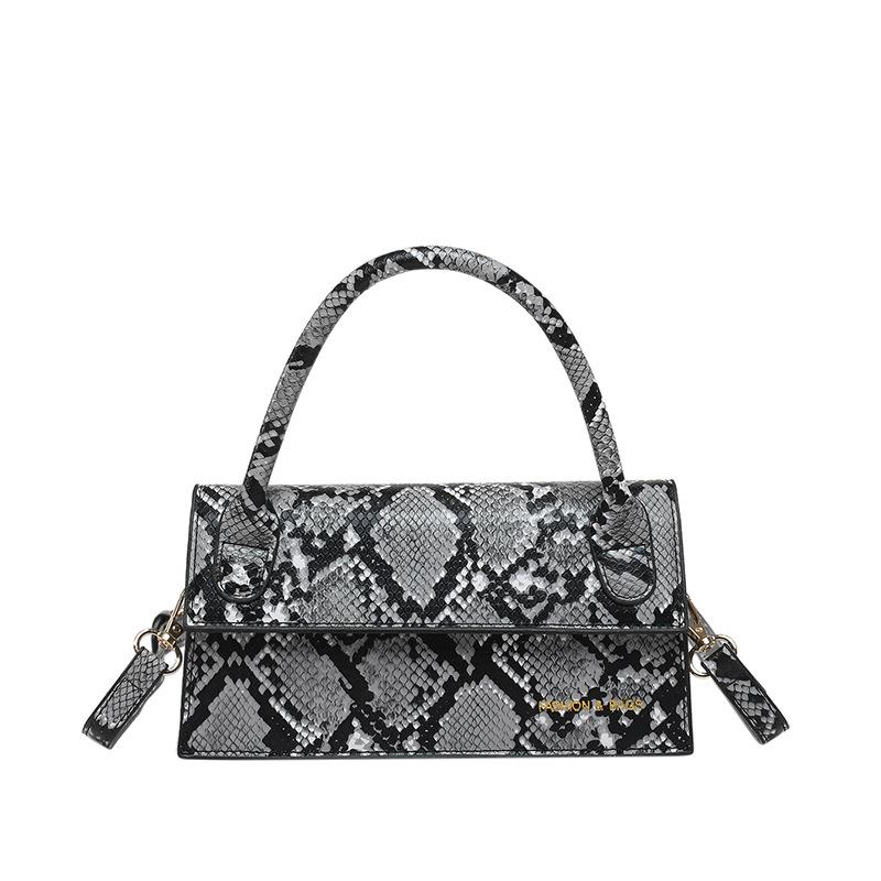 

Индивидуальный тренд Повседневный портативный небольшой квадратный мешок Женская летняя тенденция Простая сумка через плечо в иностранном стиле чёрный