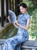 2025 Elegantes Samt-Cheongsam: Modern im chinesischen Stil, jugendlich & raffiniert