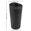 Car Garbage Can Silicone Small Waste Organizer for Car Door for Truck SUV Sedan Vehicle Automotive Interior Center Console