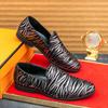 Große Größe Mütze Schuhe Slipper Faulschuhe flache bequeme britische Freizeitschuhe Anzug Gentleman Kleiderschuhe Lederschuhe