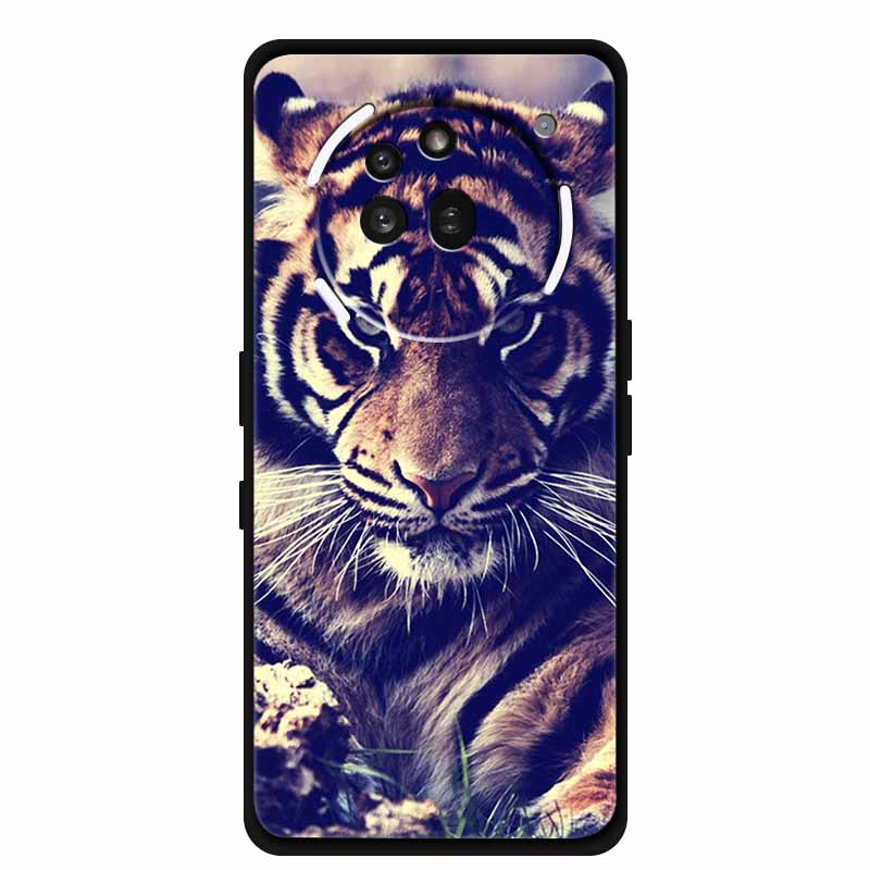 For Nothing Phone 3A Pro Case 3 A Pro Phone Cover Wolf Black Silicone Soft Coque For Nothing Phone3A Pro Back Cover Case 3APro
