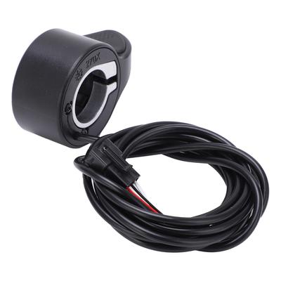 Przepustnica kciukowa Regulowana Wodoodporna Ergonomiczna Kontroler Prędkości E-roweru dla Kierownicy o Średnicy 22 mm Rower Elektryczny